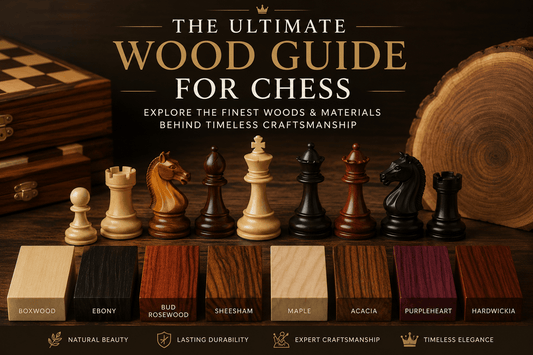 The Ultimate Guide to Woods & Materials Used in Luxury Handcrafted Chess Sets - Chess Villa