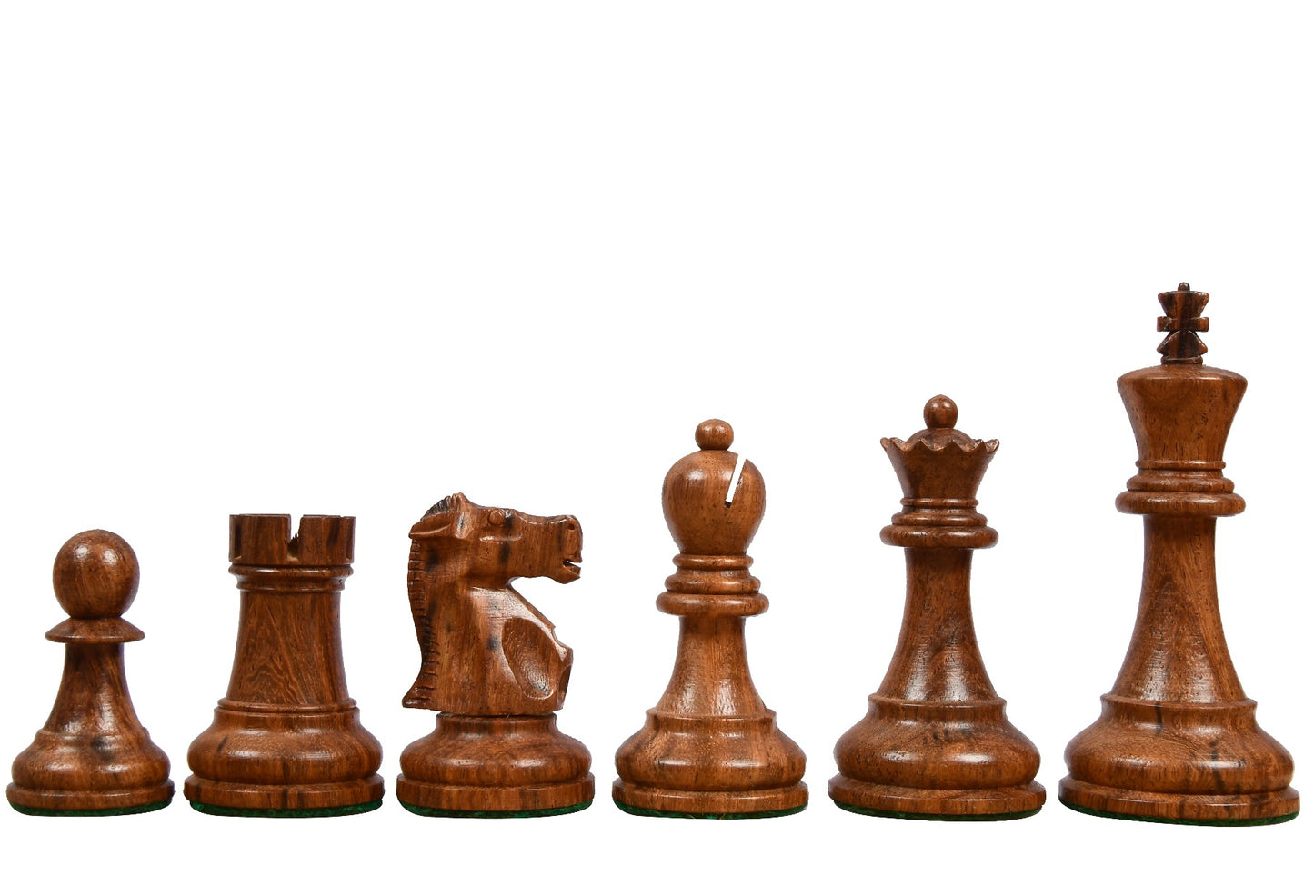 1972 Fischer Spassky Championship Series Chess Pieces Set – Boxwood & Golden Rosewood
