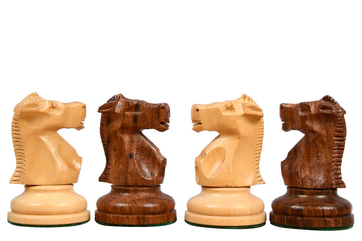 1972 Fischer Spassky Championship Series Chess Pieces Set – Boxwood & Golden Rosewood