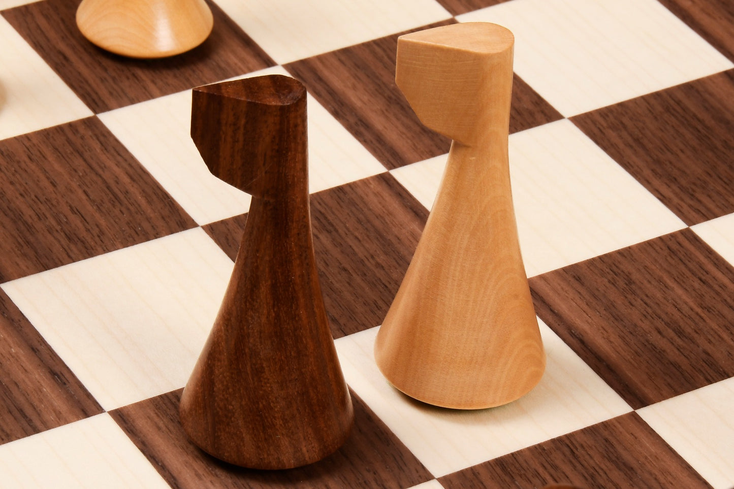 Hermann Ohme Minimalist Series Chess Pieces Only Set - Weighted Golden Rosewood