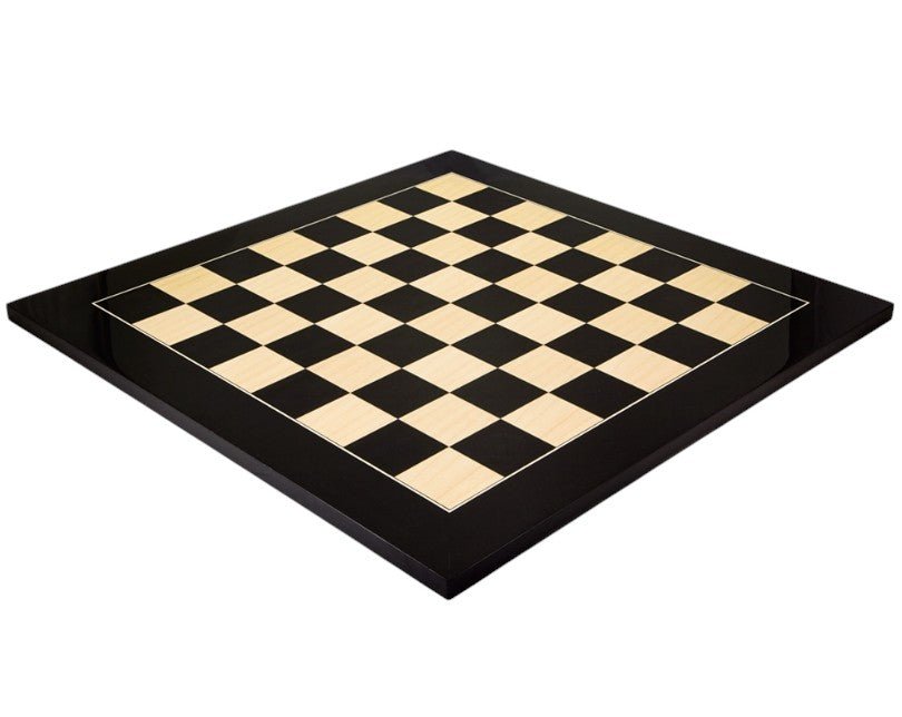 21″ Champions Choice Classic Tournament Chess Board In Ebony Wood & Maple Wood- 55 mm Square - Chess Villa