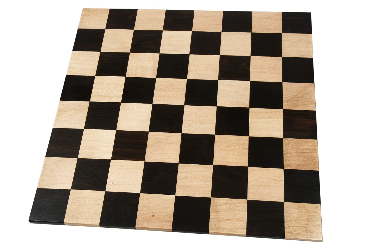 Folding/ Rolling Series Travel Chess Board In Maple & Ebony Wood- 40 mm Square