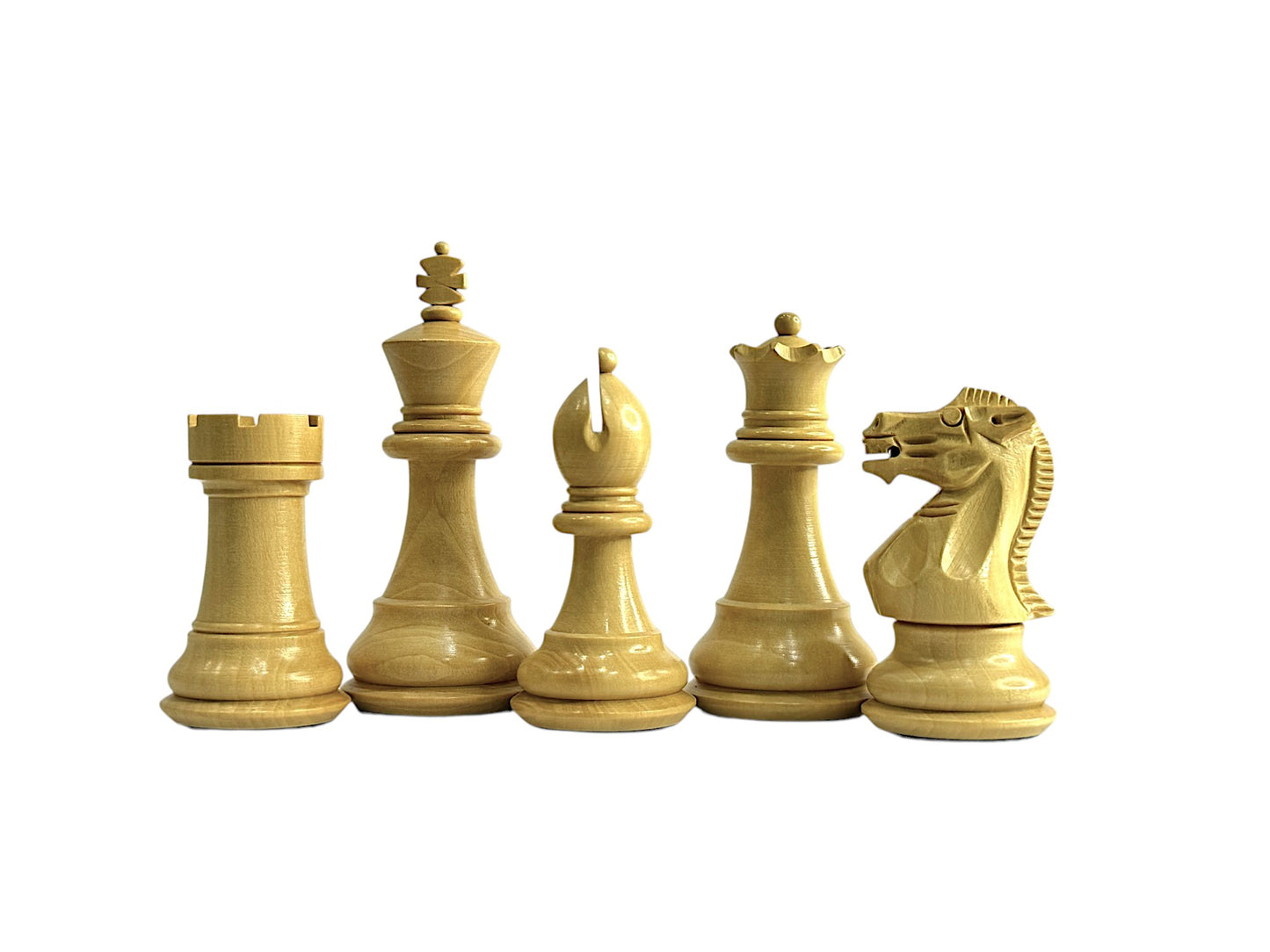 3.25" Professional Staunton Chess Set - Chess Pieces Only - Weighted Golden Rosewood