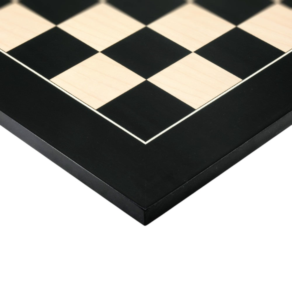 23″ Champions Choice Classic Tournament Chess Board In Ebony Wood & Maple Wood- 60 mm Square