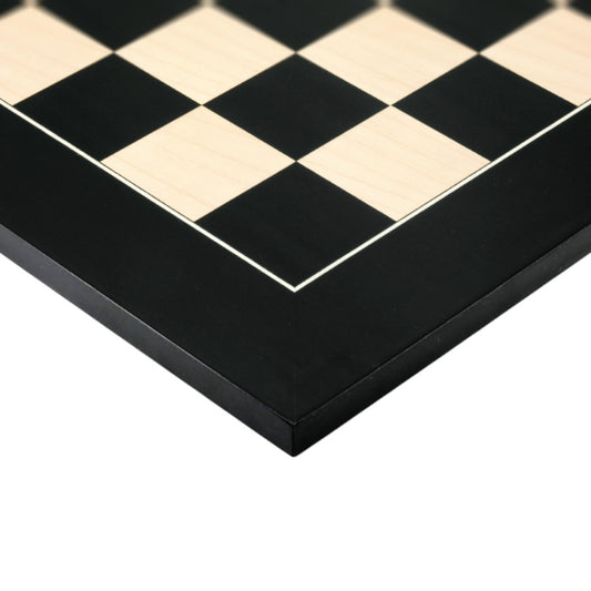 21″ Champions Choice Classic Tournament Chess Board In Ebony Wood & Maple Wood- 55 mm Square