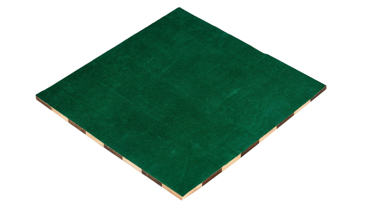 Folding/ Rolling Series Travel Chess Board In Maple & Ebony Wood- 40 mm Square - Chess Villa