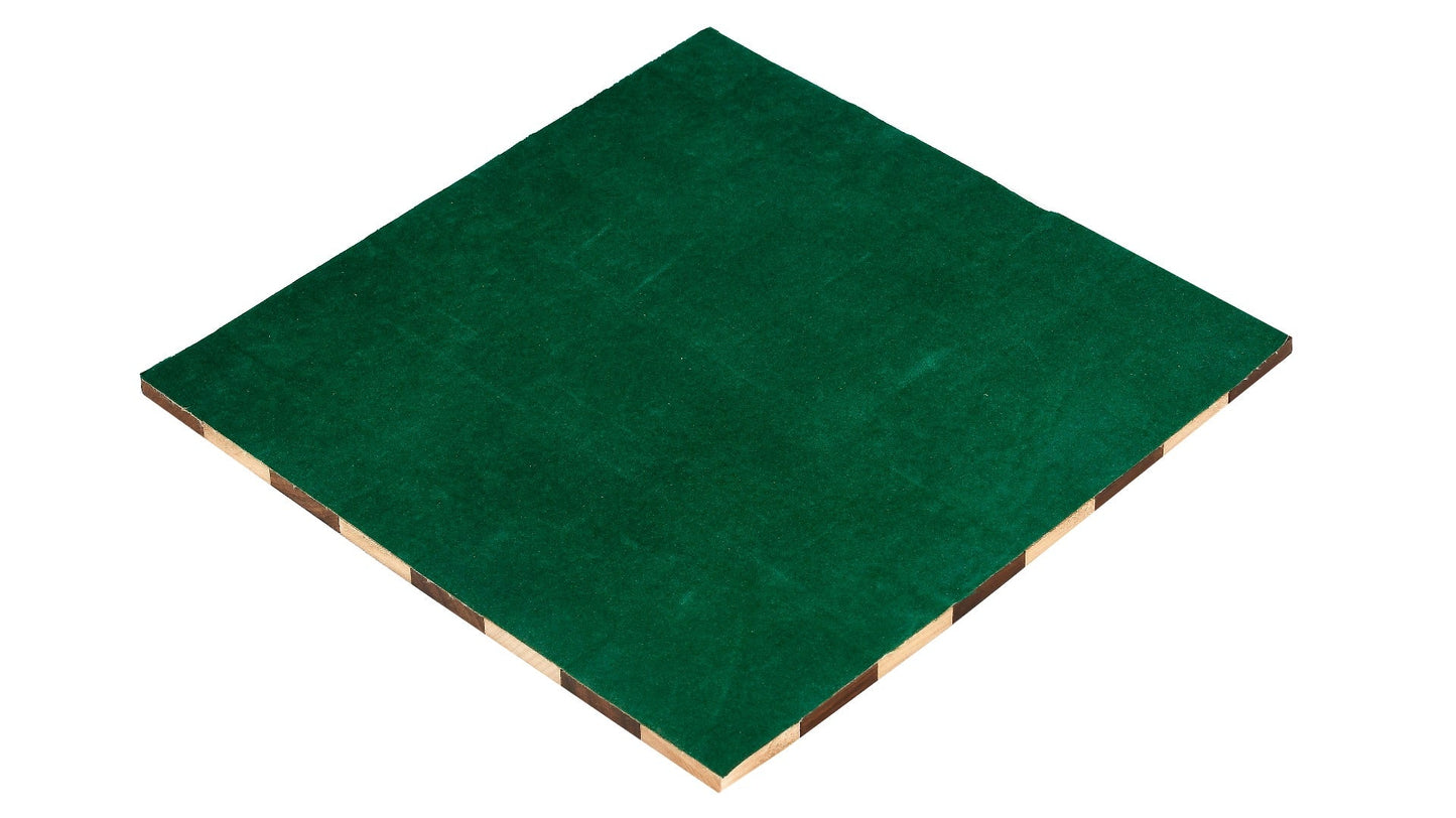 Folding" Rolling Series Travel Chess Board In Maple & Golden Rosewood - 40 mm Square - Chess Villa