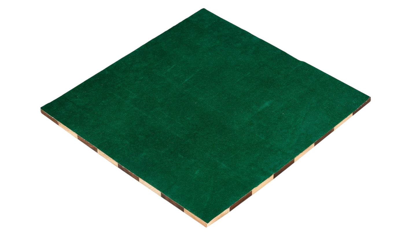Folding/ Rolling Series Travel Chess Board In Maple & Ebony Wood- 40 mm Square