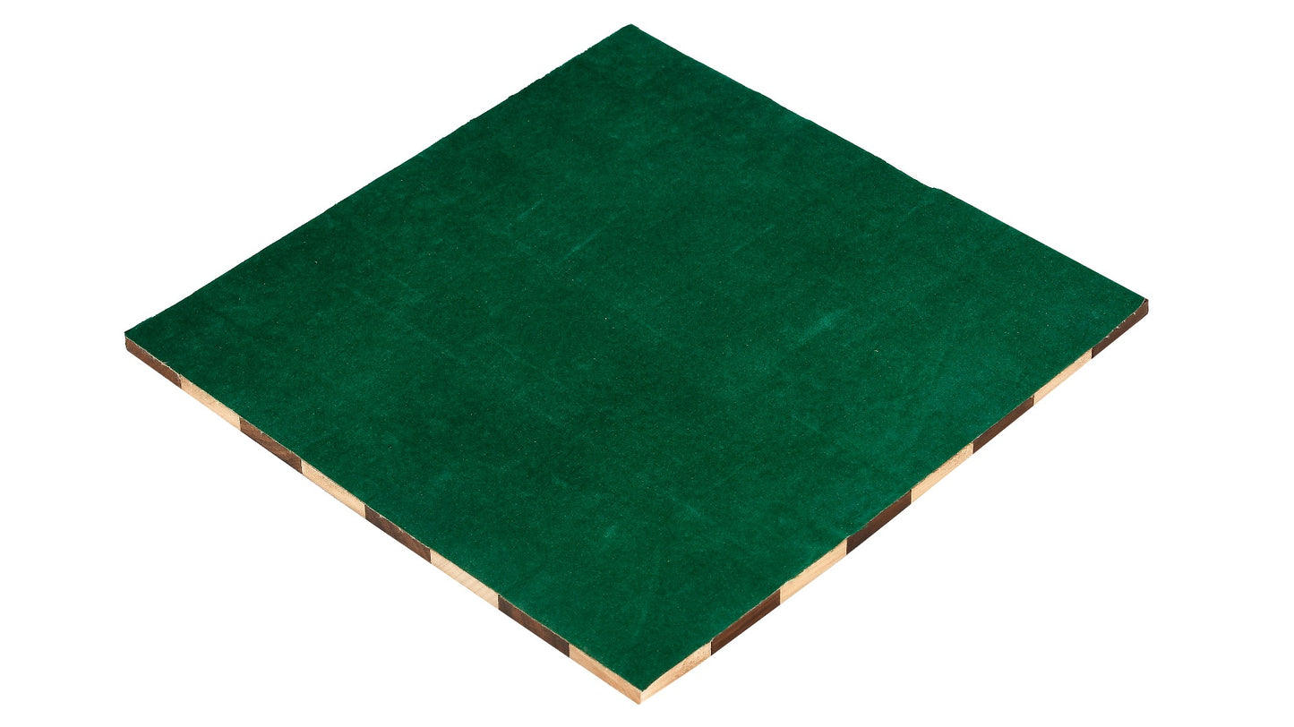 Folding" Rolling Series Travel Chess Board In Maple & Golden Rosewood - 40 mm Square