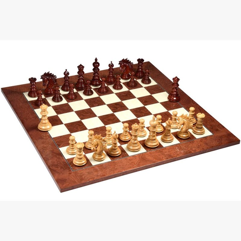 4.3? Luxury Savano Series Staunton Chess Pieces Only Set- Bud Rosewood Triple Weighted - Image 12