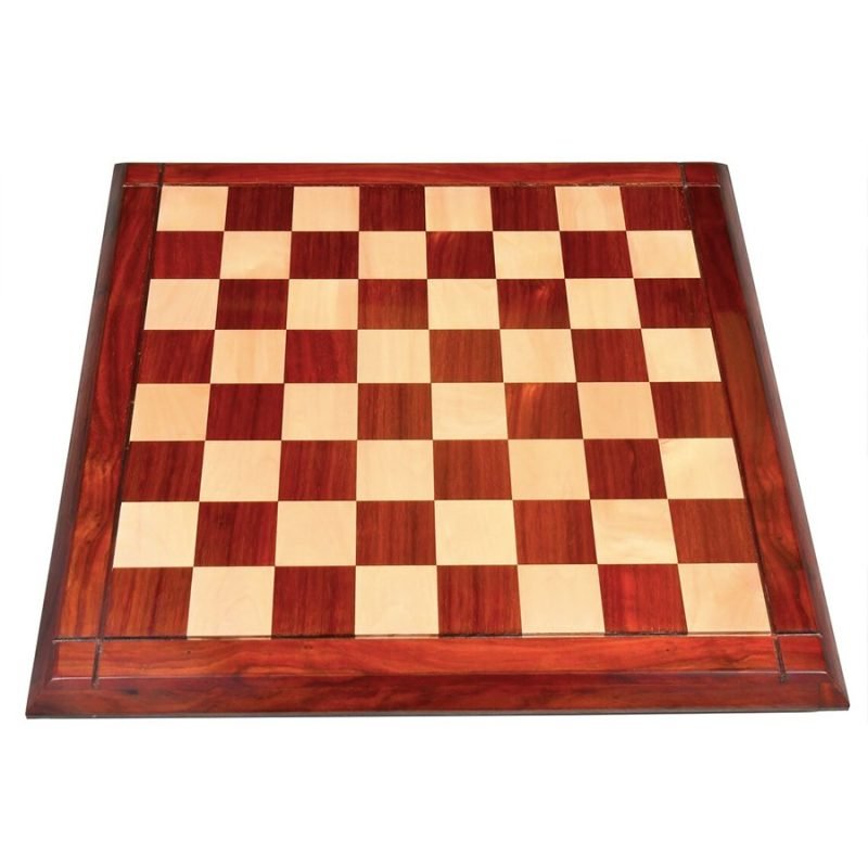 23? Luxury Chessboard With Cross Border & Tapered Edges in Budrose Wood and Maple Wood - Image 2