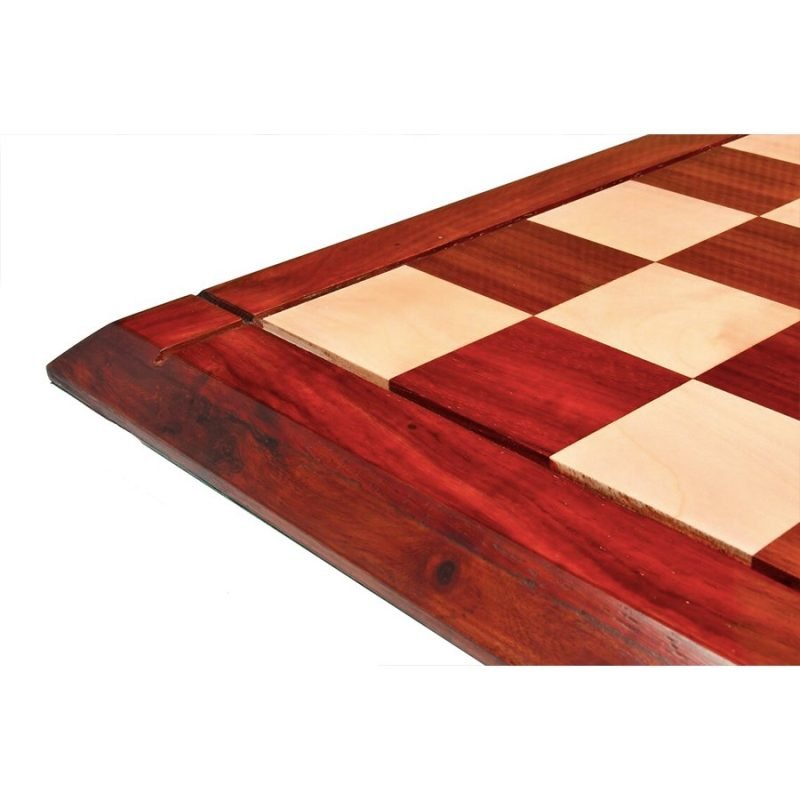 23? Luxury Chessboard With Cross Border & Tapered Edges in Budrose Wood and Maple Wood - Image 4