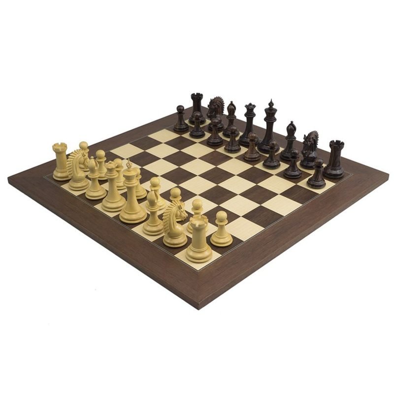 3.75" Sheffield Knight Luxury Chess Pieces Only Set- Double Weighted Rose Wood - Image 8