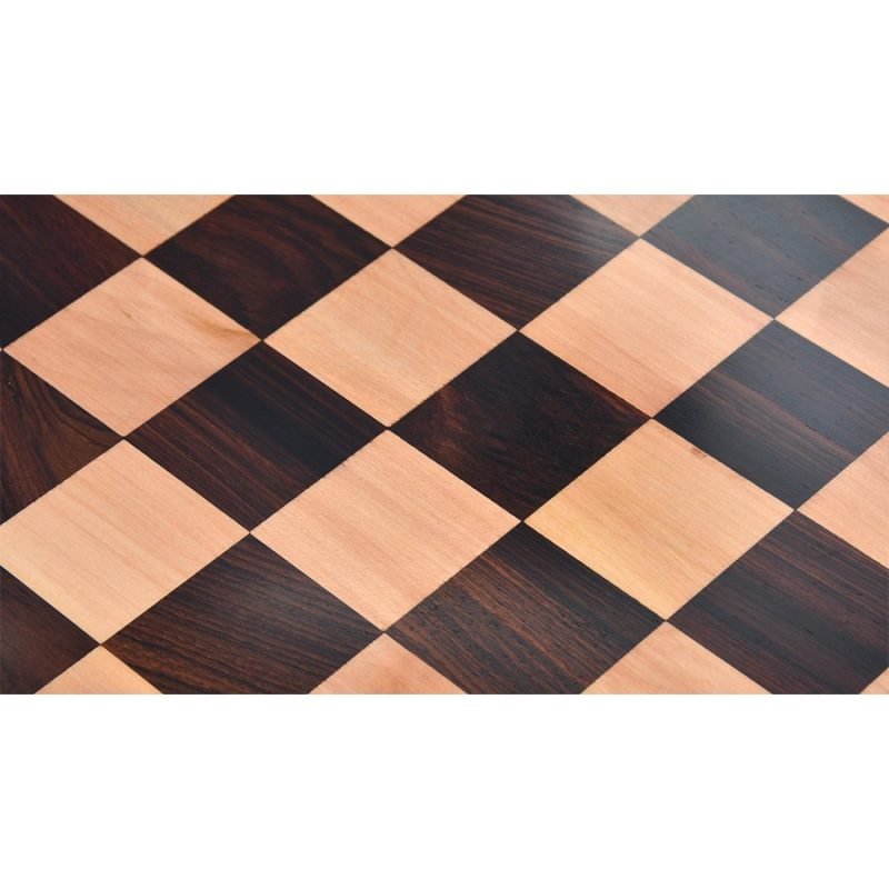 17" Flat Luxury Chess board Rosewood & Maple Wood- 45 mm Square - Image 3