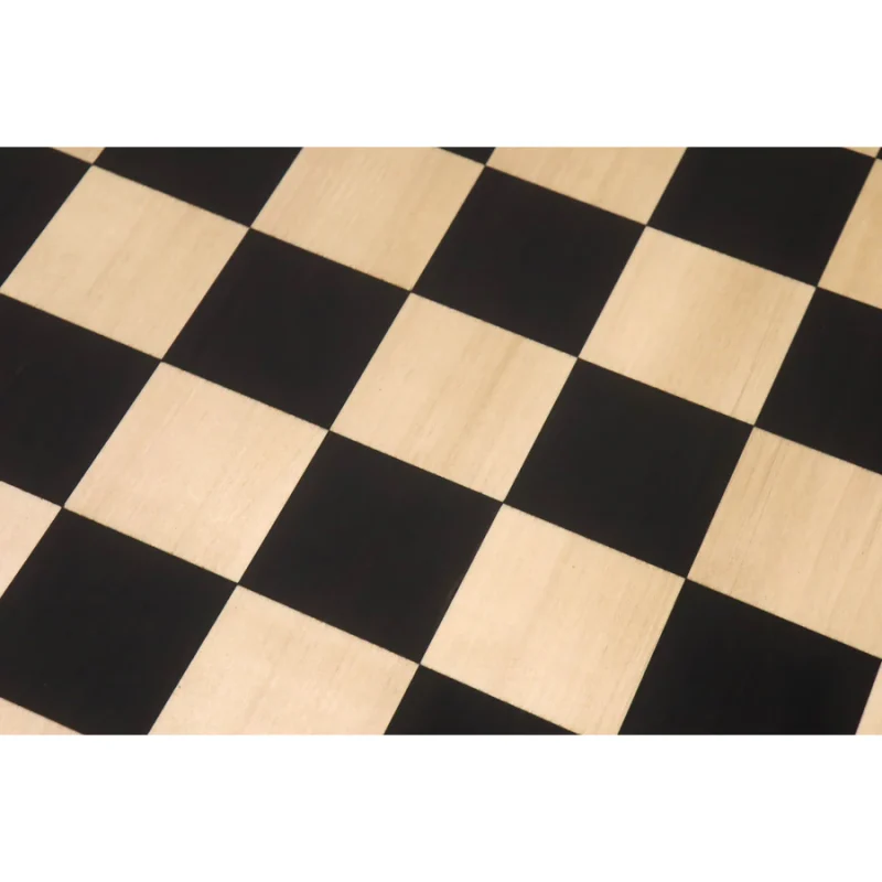 The Battle Field Luxury Series 21" Chess Board In Maple & Ebony Wood - 57 mm Square - Image 4