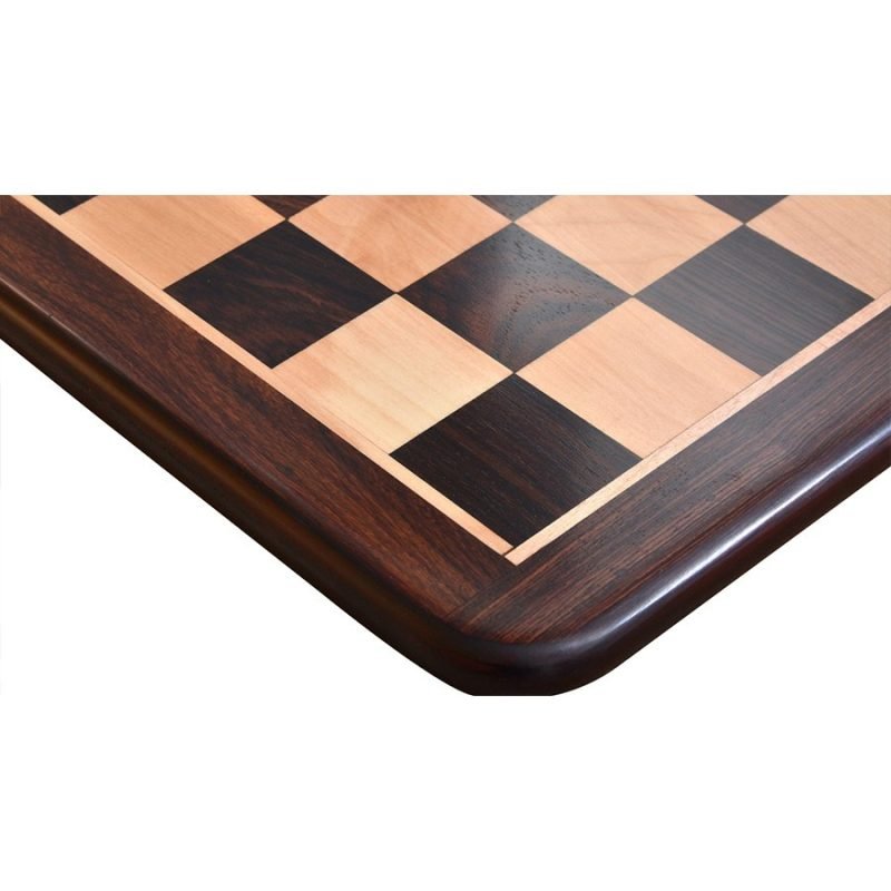 17" Flat Luxury Chess board Rosewood & Maple Wood- 45 mm Square - Image 4