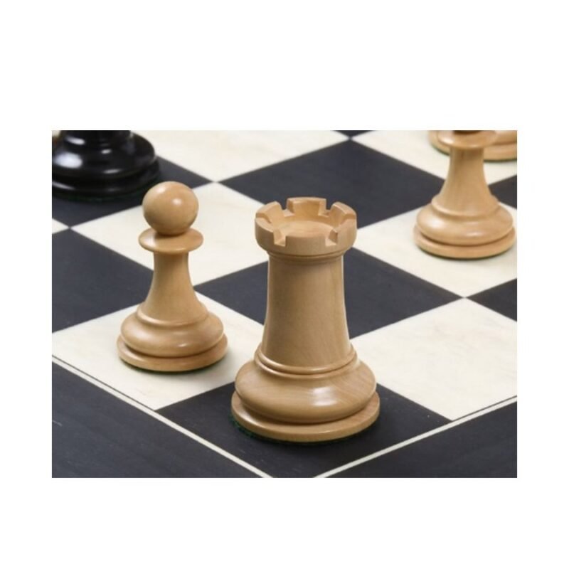 Sinquefield Cup Series Reproduced Staunton Chess Pieces Only set- Double Weighted Ebonised Boxwood - Image 6