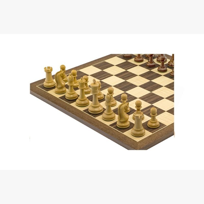 4" Leningrad Series Luxury Staunton Chess Pieces Only Set- Weighted Golden Rosewood - Image 10