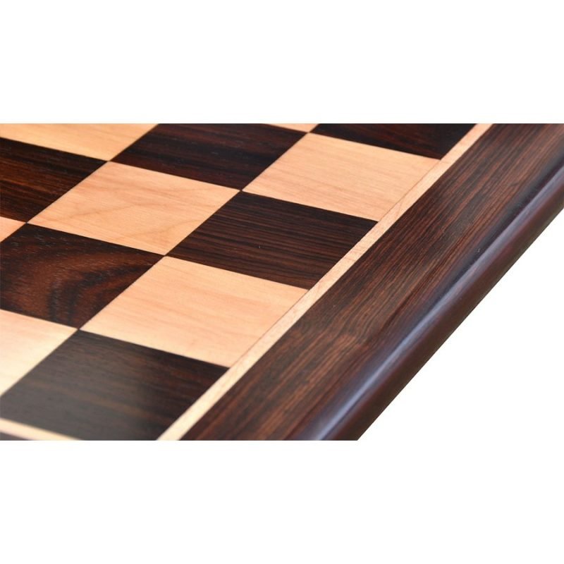 17" Flat Luxury Chess board Rosewood & Maple Wood- 45 mm Square - Image 5