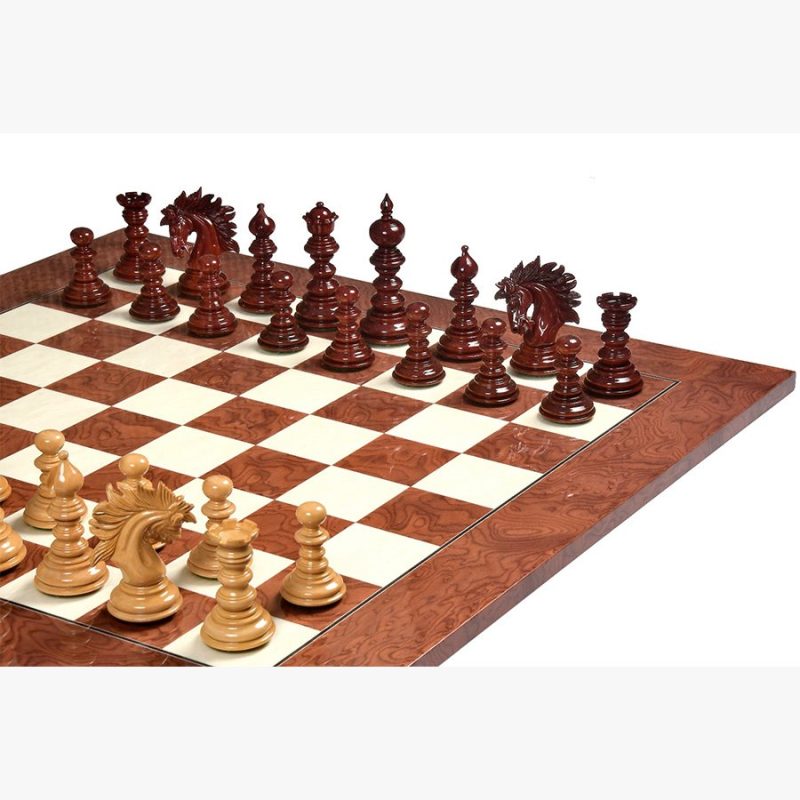 4.3? Luxury Savano Series Staunton Chess Pieces Only Set- Bud Rosewood Triple Weighted - Image 10