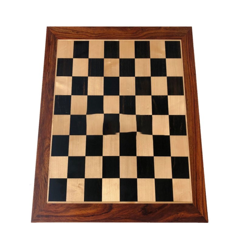 Champions Collection Luxury Series Chess Board In Maple & Ebony- 2" Square - Image 3