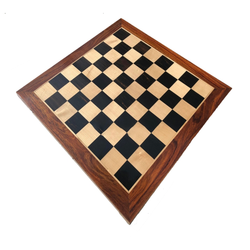 Champions Collection Luxury Series Chess Board In Maple & Ebony- 2" Square - Image 4